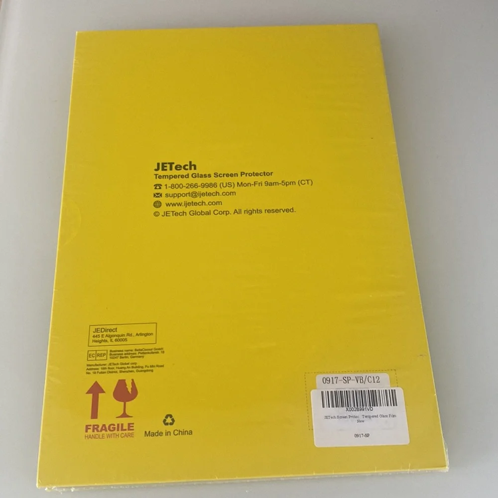 JETech Tempered Glass Screen Protector for iPad 10.2in